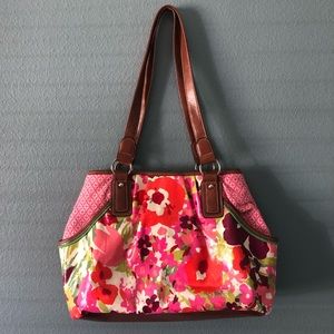 Cute Floral Shoulder Bag NWOT